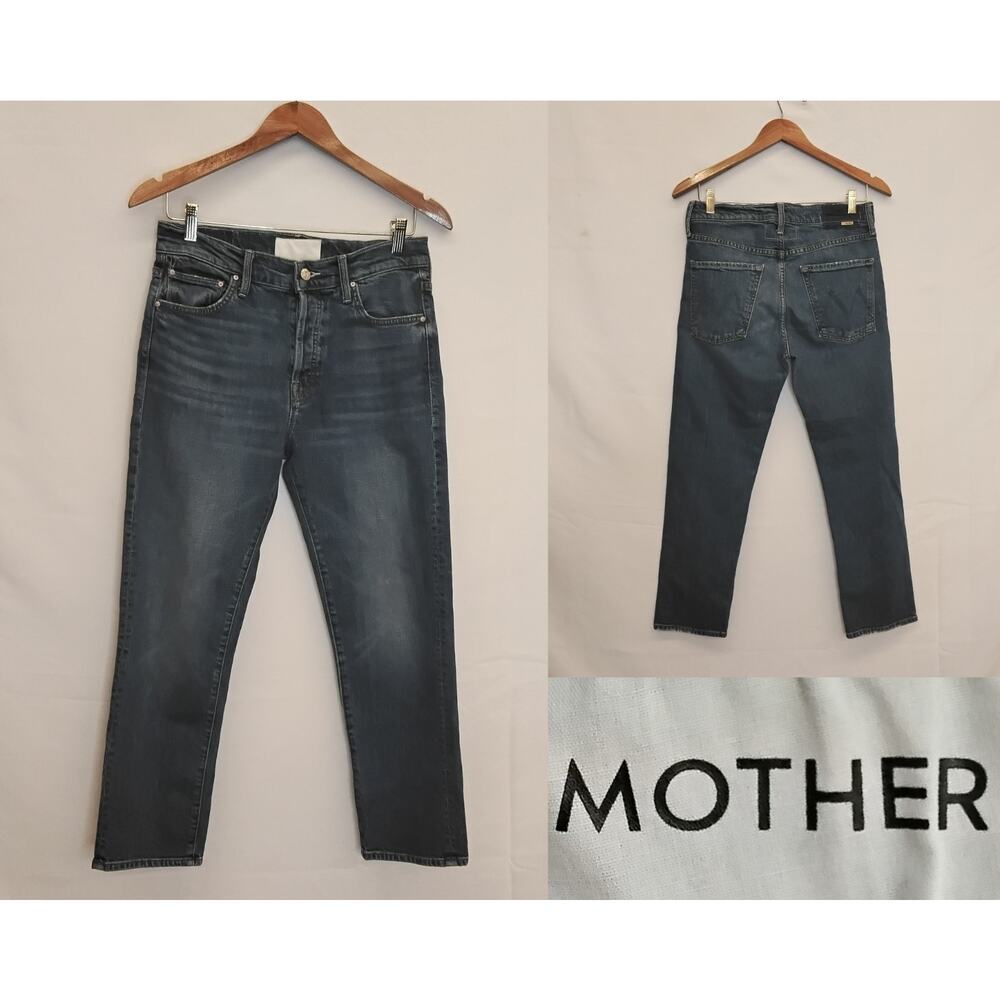 Mother The Scraper Ankle Jeans Women's 27x26 Medium Wash #W4851